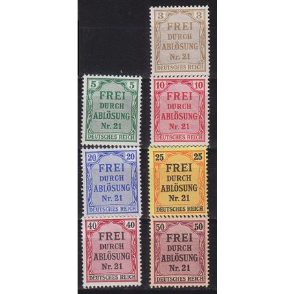 GERMANY REICH Dienst [1903] MiNr 0001 ex ( **/mnh ) [01]