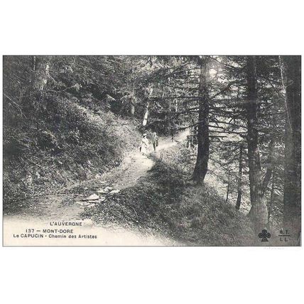 63 - Le Mont Dore - le capucin - chemin des artistes