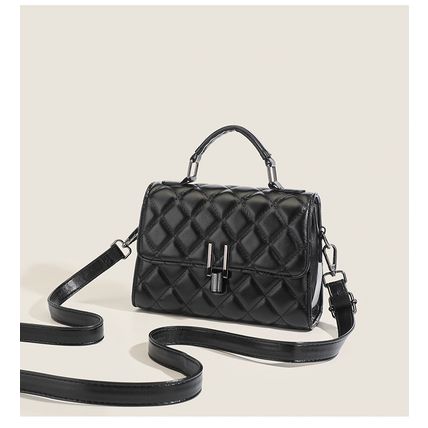 Women Satchel Bags Handle Shoulder Handbags and Purses Black
