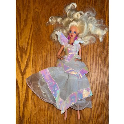 1992 SECRET HEARTS Barbie Vintage Mattel 7902 Doll Valentine's Day Magic Dress