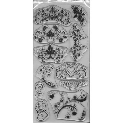 Debbi Moore. Assorted DL Stamp Set. Stamping Cardmaking Scrapbooking Crafts