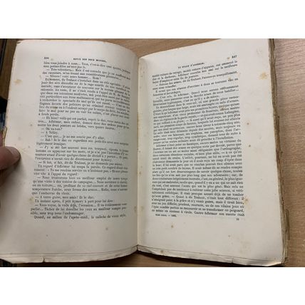 RARE* 1 AOUT 1886 "REVUE DES DEUX MONDES" FRENCH LARGE PAPERBACK BOOK (P3)