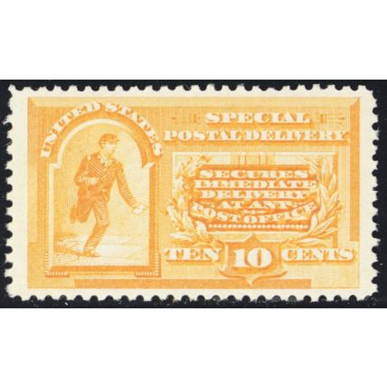 E3, Mint VF/XF NH 10¢ Special Delivery - Very Fresh! - Stuart Katz