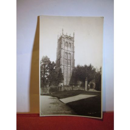 THE CHURCH, CHIPPING CAMPDEN, Gloucestershire unused postcard RP Walter Scott =