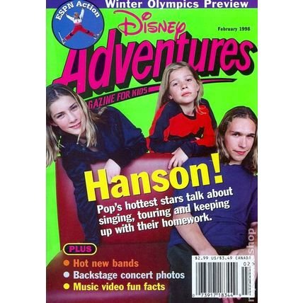 DISNEY ADVENTURES: THE MAGAZINE FOR KIDS set of five 1990's issues