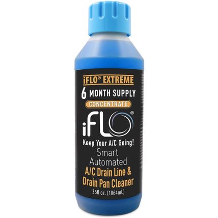 Iflo® Smart Automated A/C Drain Line Cleaner Cartridge, 6 Month Supply, Includes