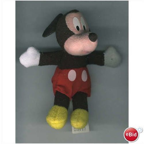 2001 Kelloggs Disney World Mini Bean Mickey Mouse Plush