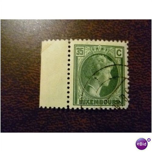 1926 Luxembourg Grand Duchess Charlotte 35c fine used stamp SG248e