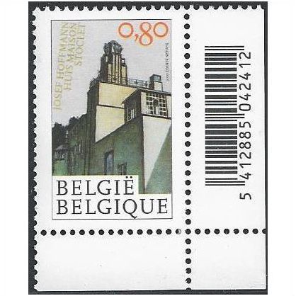 Belgium Mi 3679: 80 c. multicoloured Palais Stoclet: Exterior View.