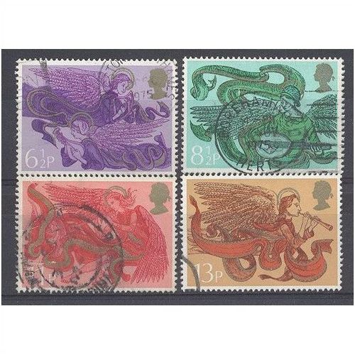 1975 Christmas set of 4.Fine Used.2013gb