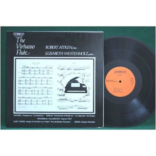 Aitken/Westenholz - The Virtuoso Flute - BIS LP 166 - EX+