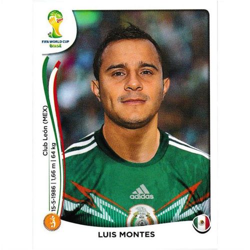 2014 Panini World Cup Soccer Stickers - #82 - Luis Montes