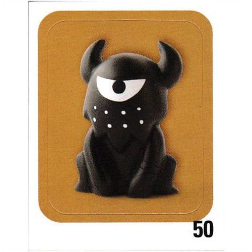 Power Gogo's Crazy Bones Series 1 Stickers - #50 - B-King