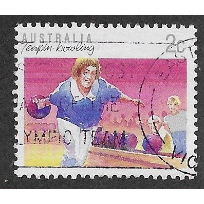 AUS 1989 2c 'SPORTS - 10 PIN BOWLING' FINE USED (EBID67-291)
