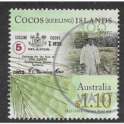 CKI 2009 $1.10 'CLUNIES ROSS ERA' FINE USED (EBID71-004)