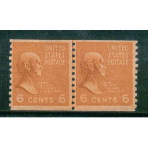 846 6c John Q. Adams Fine MNH CLP C2081