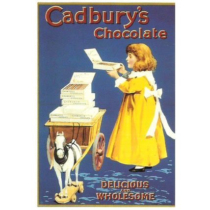 Advertising CADBURY'S CHOCOLATE Postcard (Mayfair CD 750)