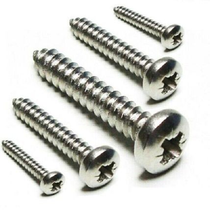 No.6 POZI PAN SELF TAPPING SCREWS A4 MARINE GRADE 316