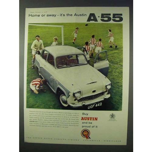 1958 Austin A.55 Car Ad - Home or Away
