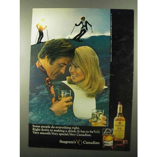 1971 Seagram's V.O. Canadian Whisky Ad - Some People