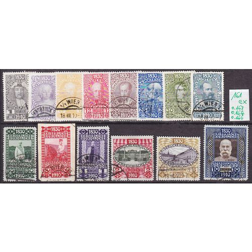 ÖSTERREICH AUSTRIA [1910] MiNr 0161 ex ( O/used ) [01]