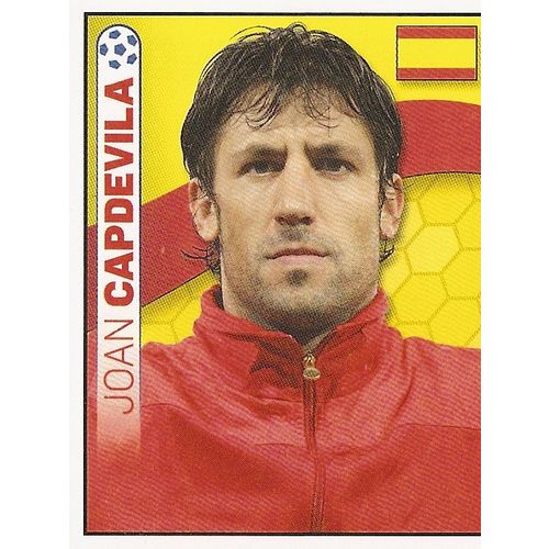 Topps ENGLAND 2012 Stickers: No.256 - Spain's Defender: Capdevila