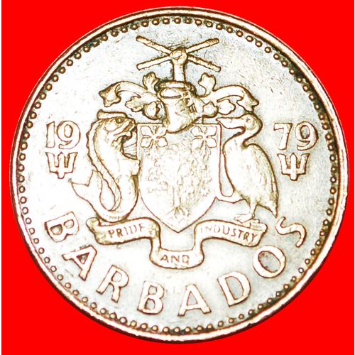 GREAT BRITAIN (1973-2007): BARBADOS ★ 5 CENTS 1979! LOW START ★ NO RESERVE!