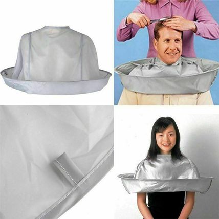 Salon Hair-Cutting Adult Cloak Nylon Gown Barber Hairdresser Haircut Bib Apron