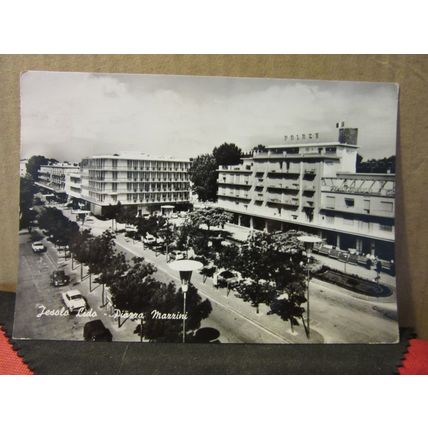 JESOLO LIDO, ITALY used vintage postcard RP 1984 postmark =