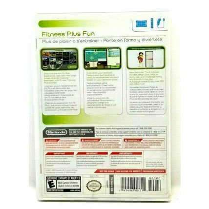 Wii Fit Plus (Nintendo Wii, 2009) Fitness Workout DVD Disc Only (M7)