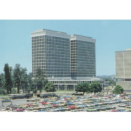 Pietermaritzburg South Africa Giant Car Park Postcard