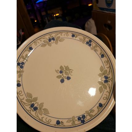 Staffordshire Tableware Pair dinner Plates