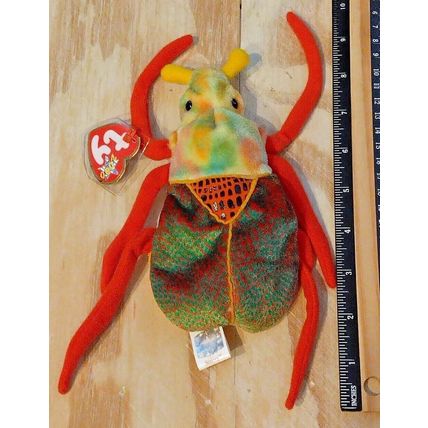 Ty Beanie Baby - SCURRY the Beetle - MINT TAGS 2000 Retired