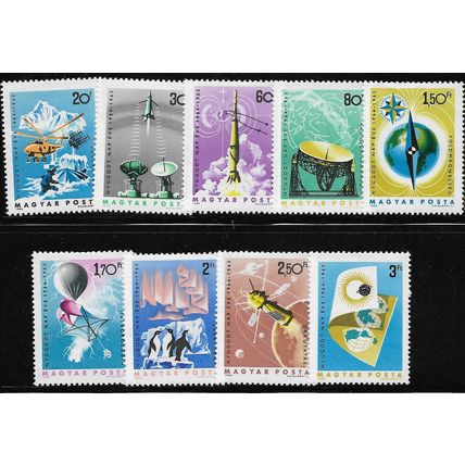 1965 Michel 2101/2109 - MH (*) - SPACE