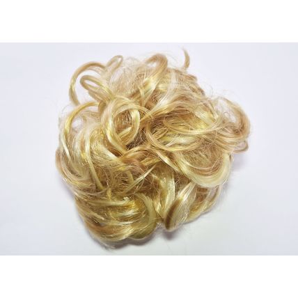 Synthetic Messy Bun Hair Piece, Ladies Hair Scrunchie BLONDE 105