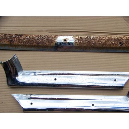 1965 66 PLYMOUTH SPORT FURY CONVERTIBLE INSIDE WINDSHIELD TRIM OEM