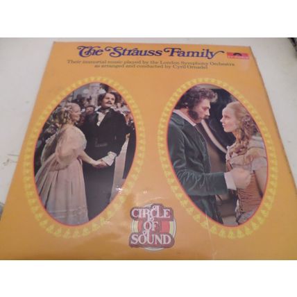 The Strauss Family - London Symphony Orchestra - 1972 12" Double LP - Gatefold