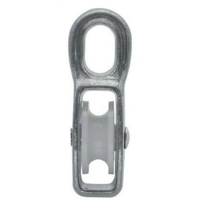 Single Double Revolving Pulley Rope Size of 4mm - 16mm Zinc and Nickel Plated