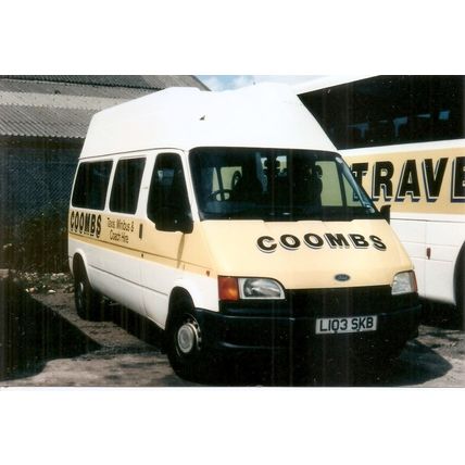 Colour Photograph of Coombs Travel Ltd. - L103 SKB ex. Meteor Parking Ltd.