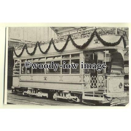 tm5273 - London County Council Tram Decorated - photograph