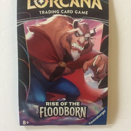 NEW Disney Lorcana Rise of the Floodborn Trading Card Game Beast Art