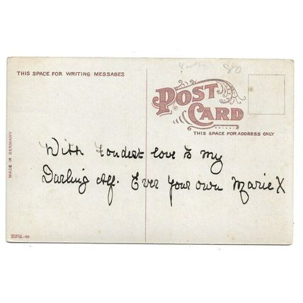 The Lake, Pearsons Park, Hull, Yorkshire, Postcard.