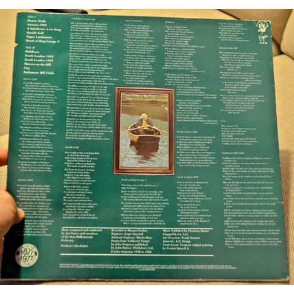 SIR JOHN BETJEMAN Britain LP poetry readings Spoken Word vinyl record POET 1977