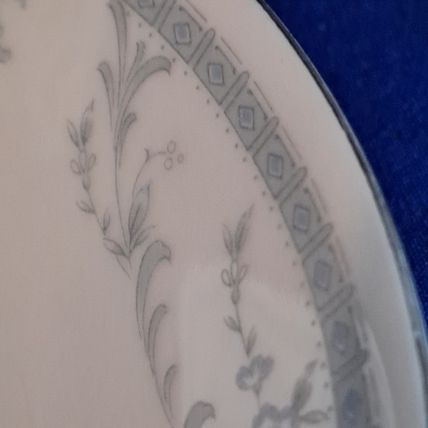 Vintage Sheffield BLUE WHISPER Porcelain FRUIT/Dessert BOWL Cereal Sauce 5 5/8"