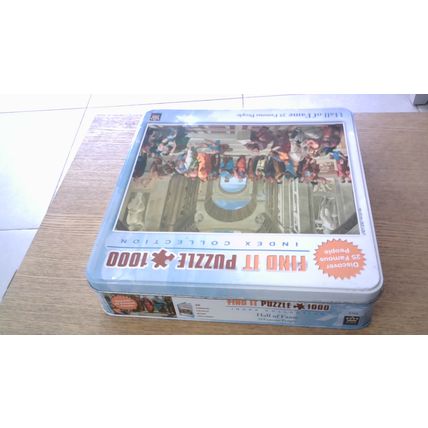 HALL OF FAME: 25 FAMOUS PEOPLE Jigsaw Puzzle (1000 Piece) King (Gift Tin)