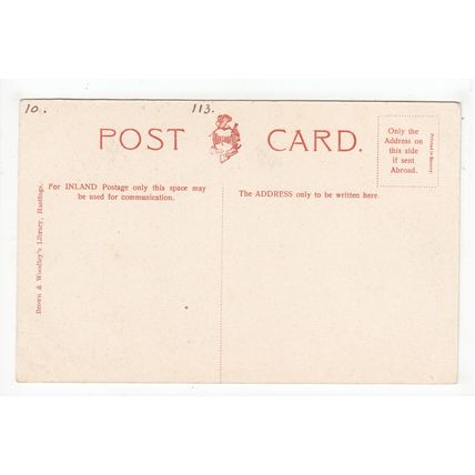Battle Church East Sussex Postcard Hartmann
