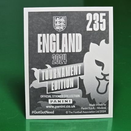Panini England Tournament Edition 2024 - # 235 - KYLE WALKER - England Elite