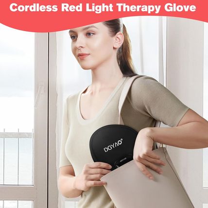 Cordless Red Light Therapy for Hand 4000Mah Rechargeable Battery Infrared Gloves