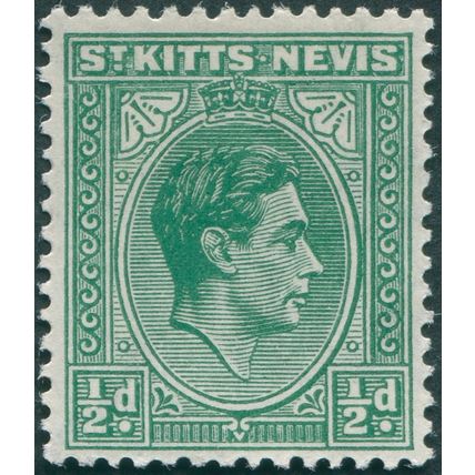 St Kitts-Nevis 1938 ½d green SG68 unused