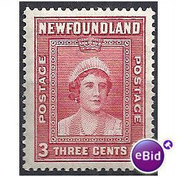 Newfoundland 1938 SG269 3c Carmine Mounted Mint. .